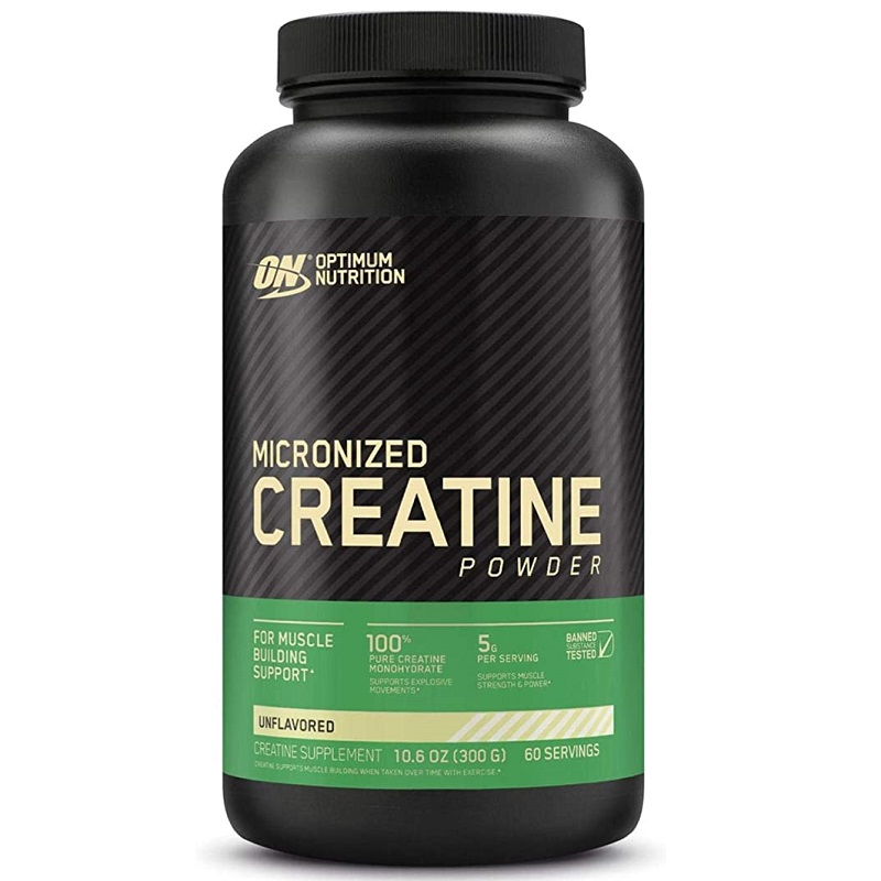 Tăng sức mạnh cơ bắp Optimum Nutrition Micronized Creatine Powder 300g