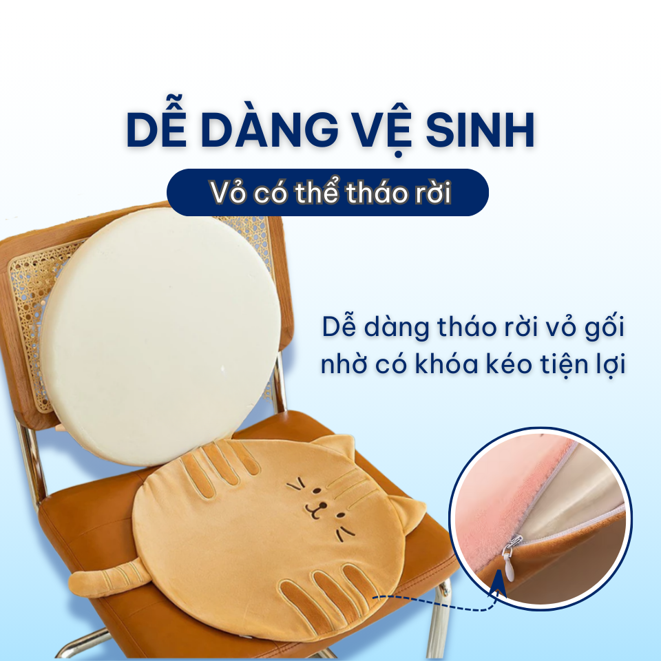 Đệm Lót Ghế Ngồi Cao Su Non Ánh Sao Êm Mềm Chống Ê Đệm Ngồi Bệt Miếng Lót Ngồi Decor Sofa Văn Phòng Nệm Lót Ghế