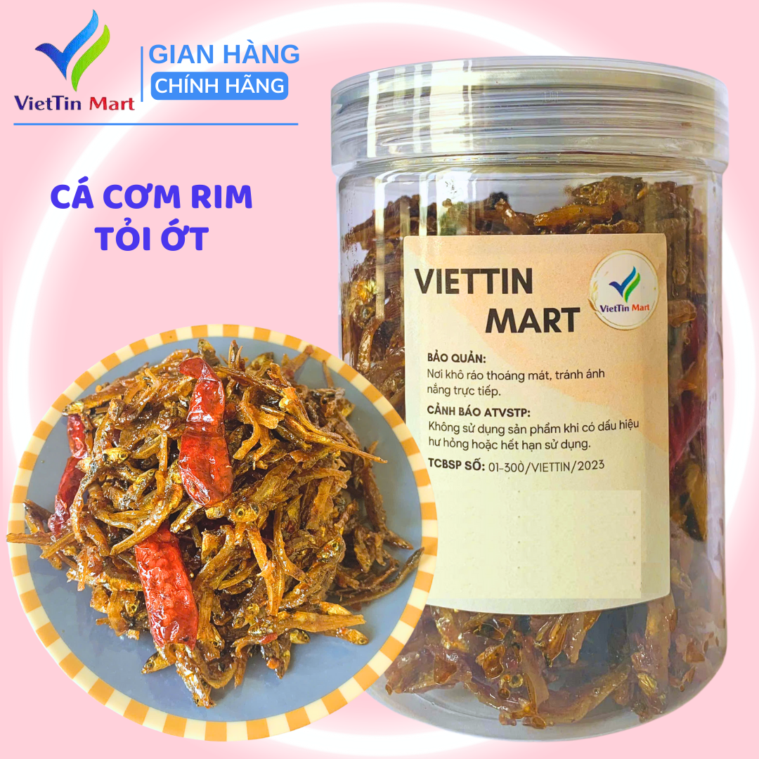 Cá Cơm Rim Tỏi Ớt VietTin Mart 250g