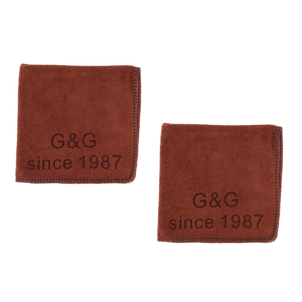 2pcs/Pack Cleaning Towel Cloth for Pool Cue Billiards Ball Clean