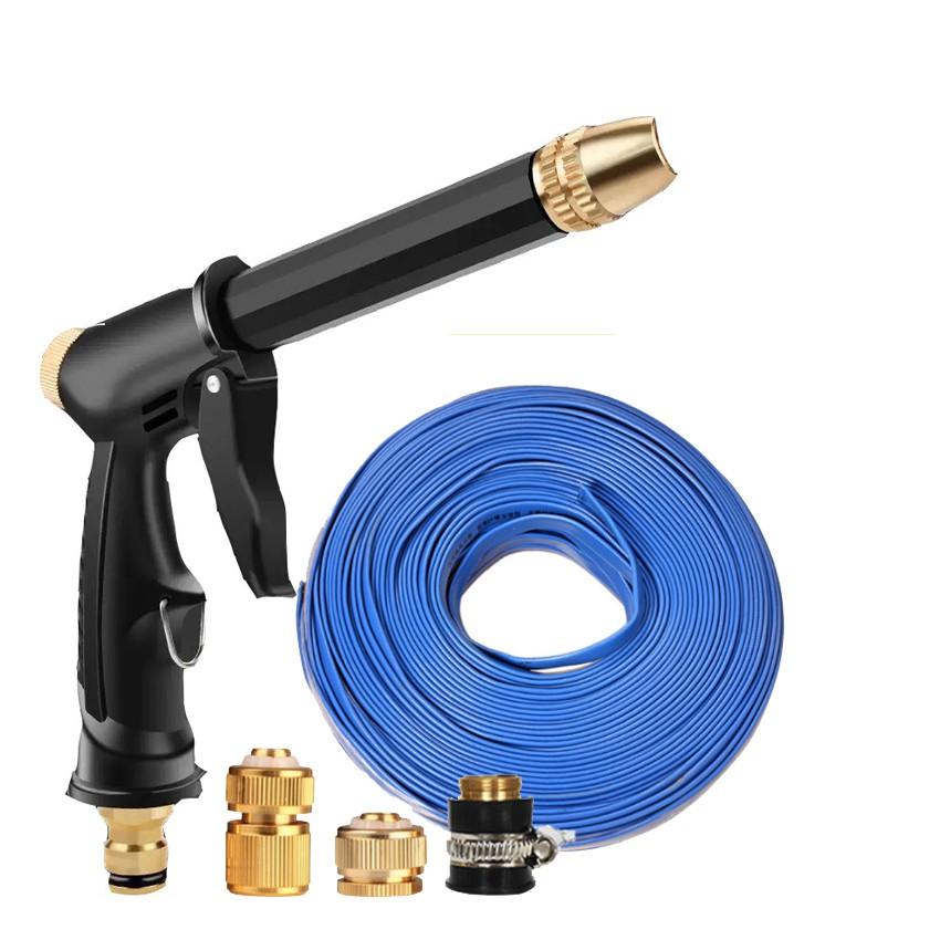Vòi Xịt Tăng Áp Rửa Xe Ô Tô,Tưới Cây 20m 206810-2 cút đồng nối đồng