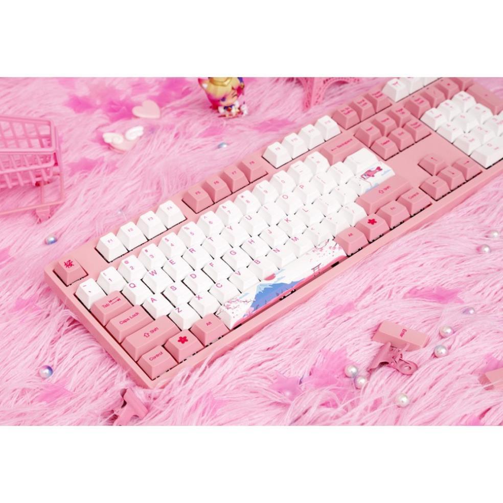 Bàn phím cơ Akko World Tour - Tokyo 3108 Akko switch v2 - Cổng USB - Hàng Chính Hãng