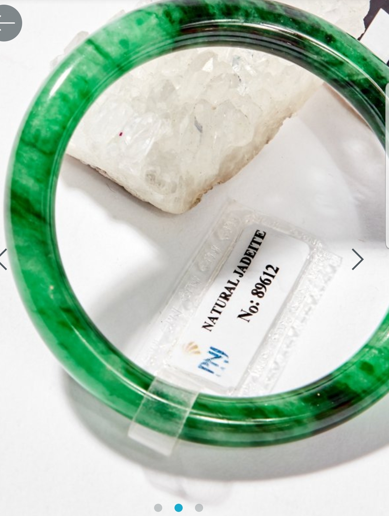 Vòng Tay Cẩm Thạch Sơn Thủy Bản Tròn 51mm