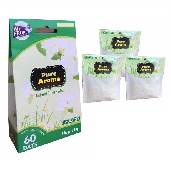 Hộp 3 túi thơm phòng Mr. Fresh Hàn Quốc hương ngàn hoa khử mùi tủ quần áo