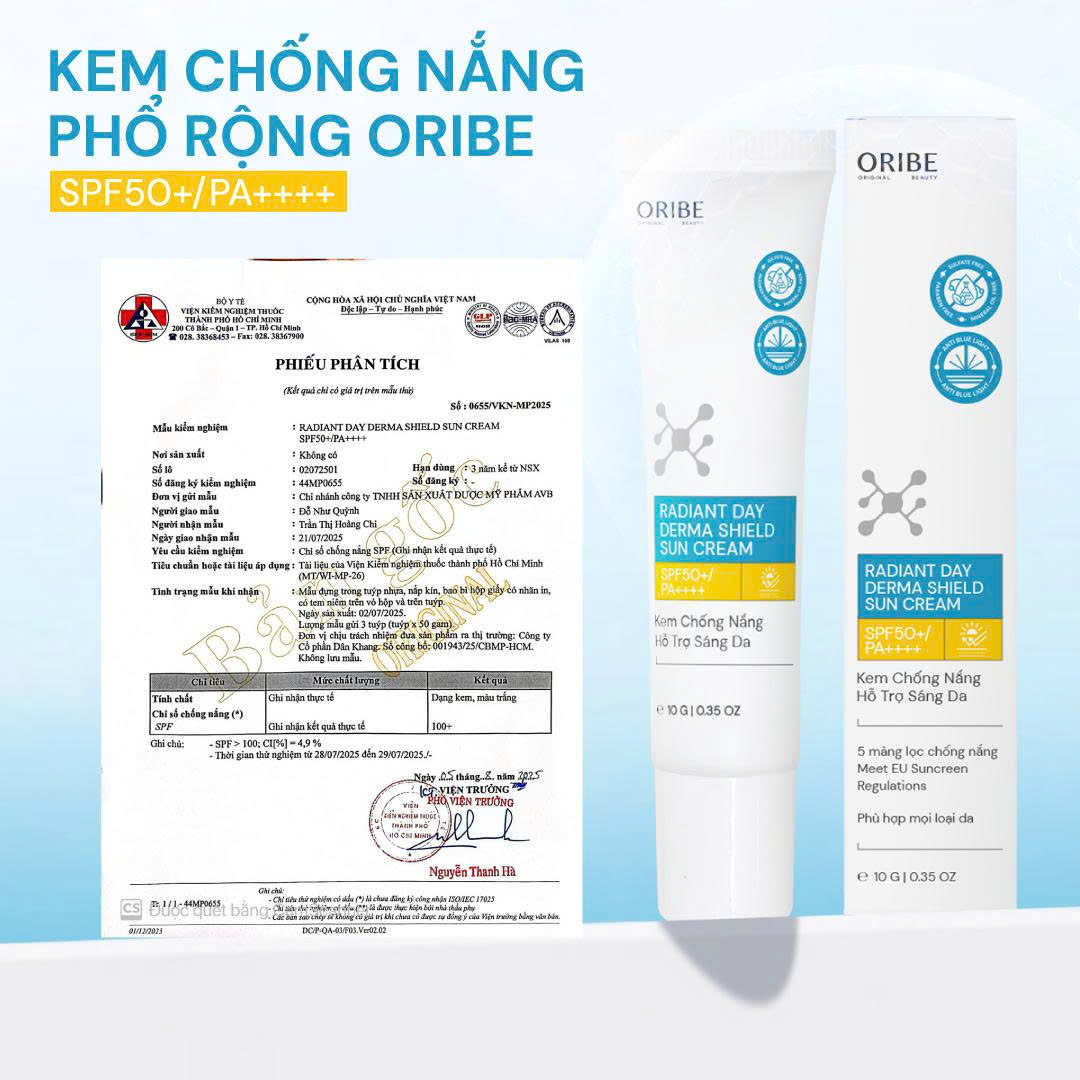 Kem chống nắng phổ rộng mỏng nhẹ Oribe SPF 50+ PA++++ 10g