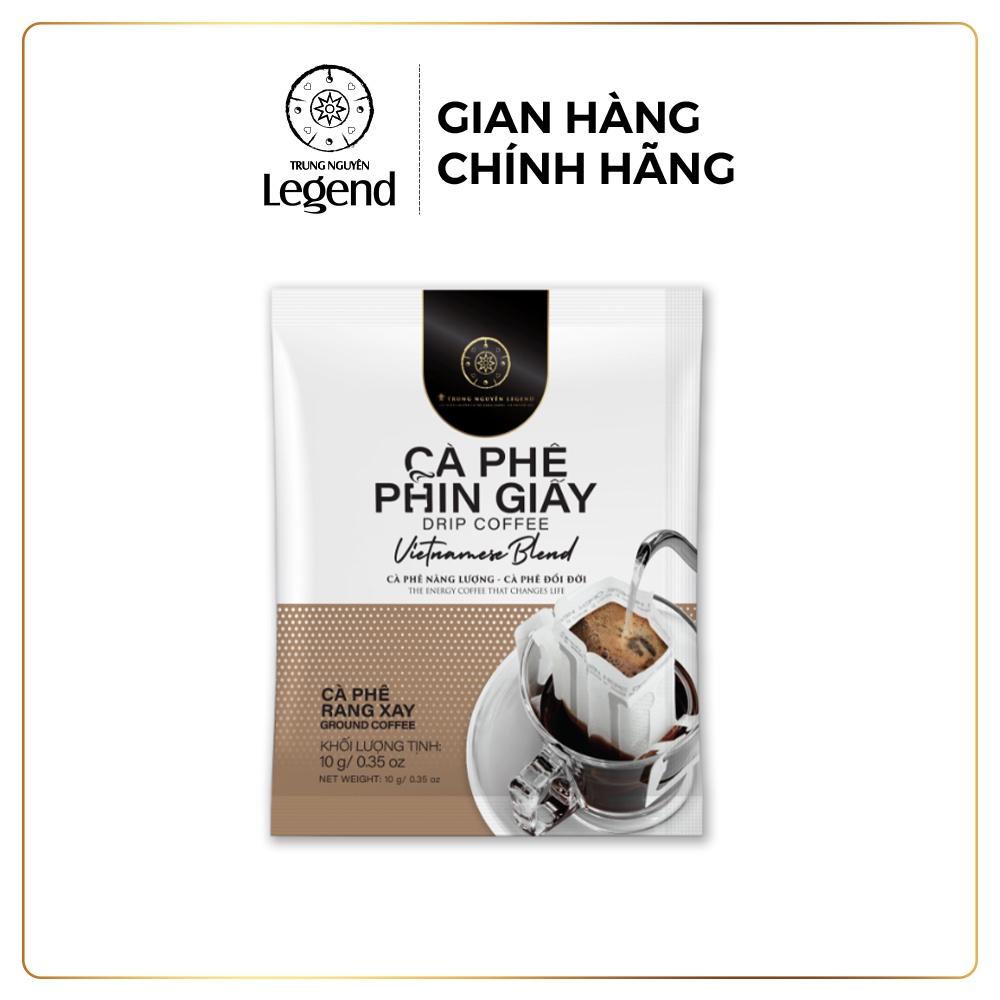 Cà Phê Rang Xay Phin Giấy –Trung Nguyên Legend-Vietnameses Blend-Hộp(10túi)