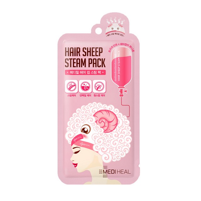 Mặt Nạ Hấp Tóc Phục Hồi, Nuôi Dưỡng Tóc Mềm Mượt Mediheal Hair Sheep Steam Pack 40g