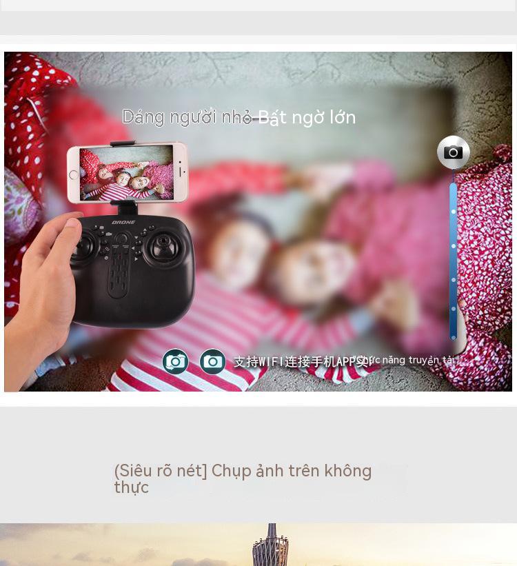 101 X54 hd máy bay không người lái 4KWiFi truyền tải cao nhất định máy bay điều khiển từ xa máy bay 4 trục