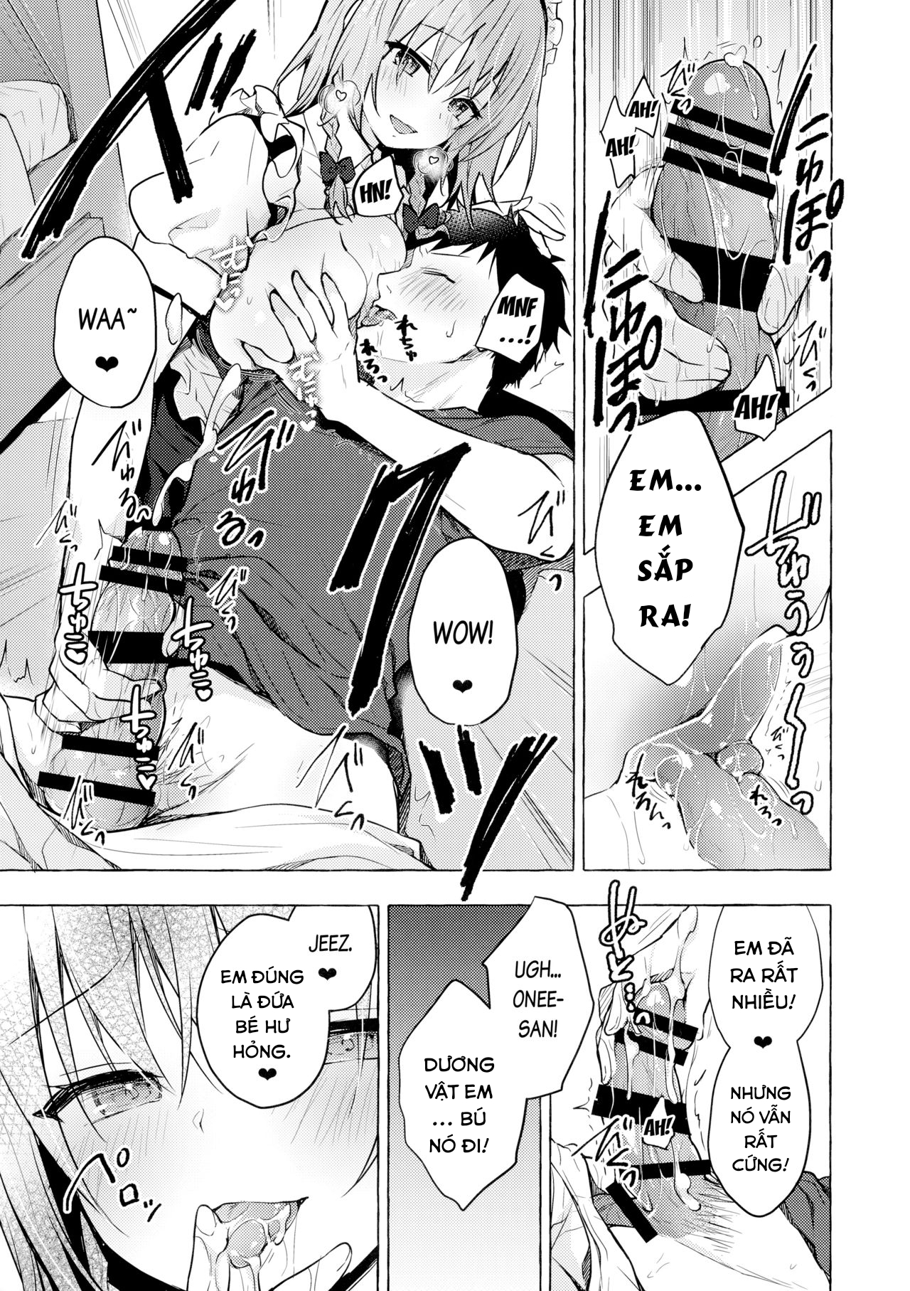 [18+]tonari no sakuya-san 3 iyashi maid sakuya no zubuzubu gohoushi sex chapter 1 8