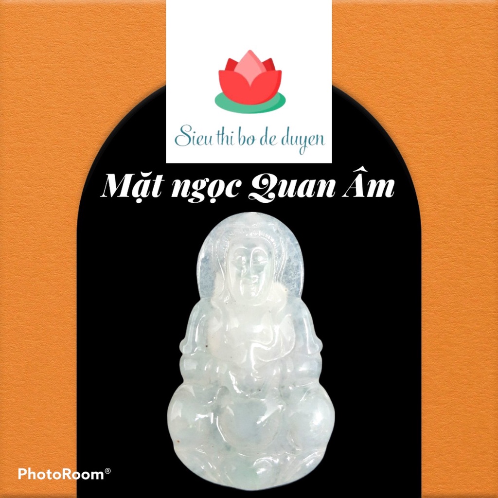 Mặt phật Quan Âm đá