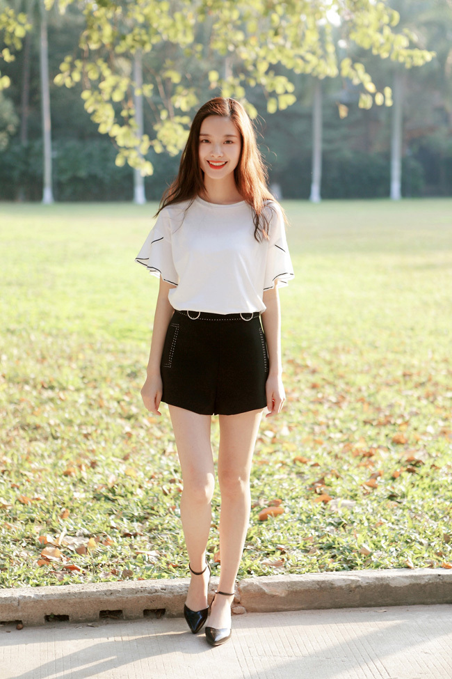 Áo thun tay xòe 4 màu AN24