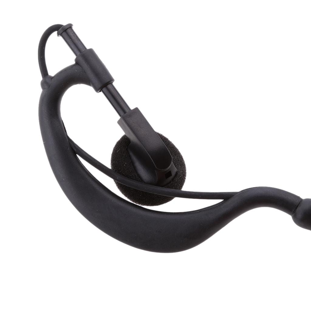 Dual PTT Headset Earphone Earpiece With Microphone For Walkie Talkie Baofeng UV82 UV82L