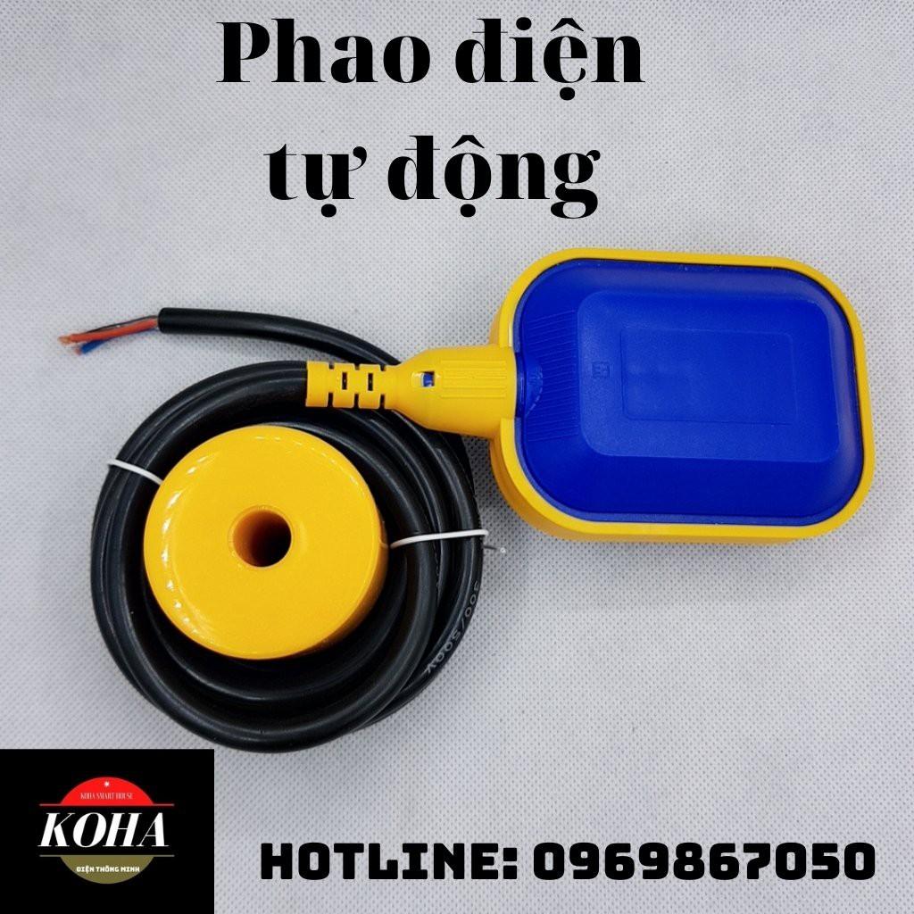 Phao điện tự động chống tràn chống cạn máy bơm nước KWS - 2 Mét / 3 Mét