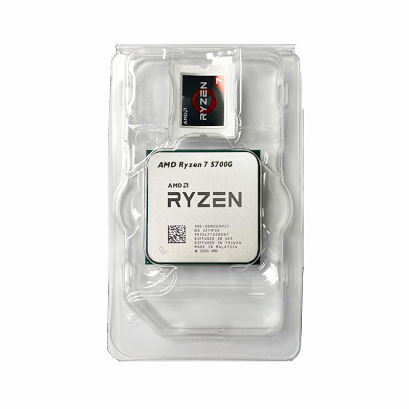 Mới AMD Ryzen 7 5700G R7 5700G Bộ Vi Xử Lý CPU 3.8GHz 8 Nhân 16 Luồng Ổ Cắm 65W AM4 Không Quạt