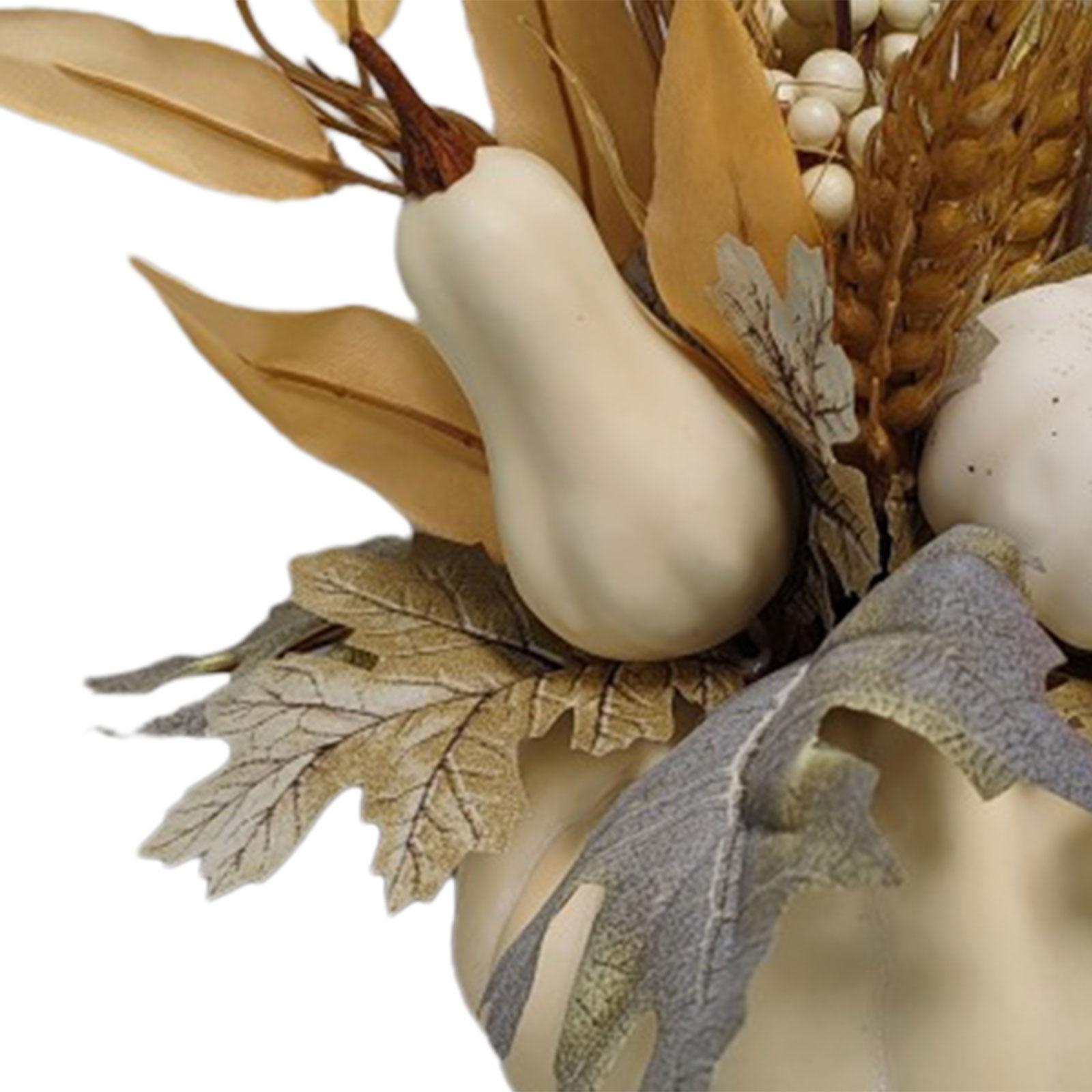 Artificial Halloween Pumpkin Decor Ornament for Bedroom Thanksgiving Wedding