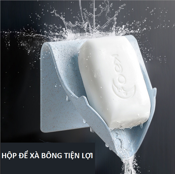 Khay để xà bông, hộp đựng xà phòng gờ tiện dụng