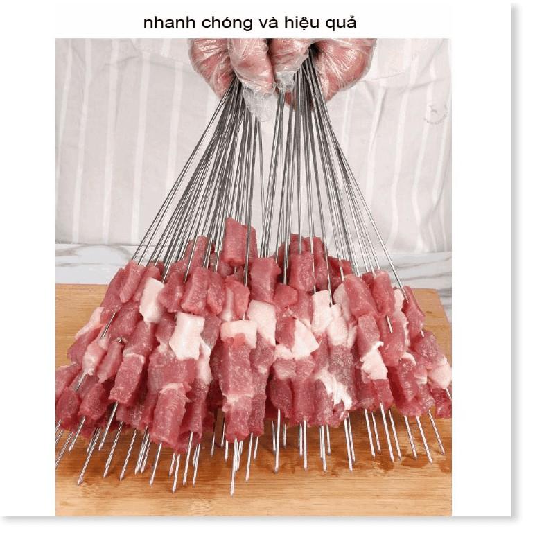 Máy xiên thịt tại nhà BBQ full set