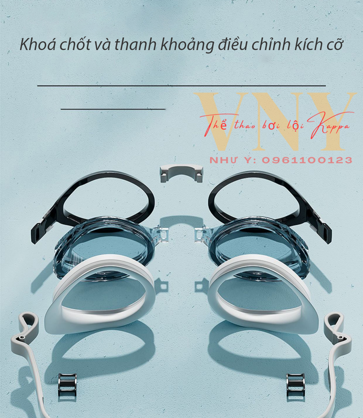 Kính Bơi TráNG Gương Ngăn Nước Chống Sương Mù Bảo Vệ Mắt Cho Người Cho Mọi Lứa Tuổi