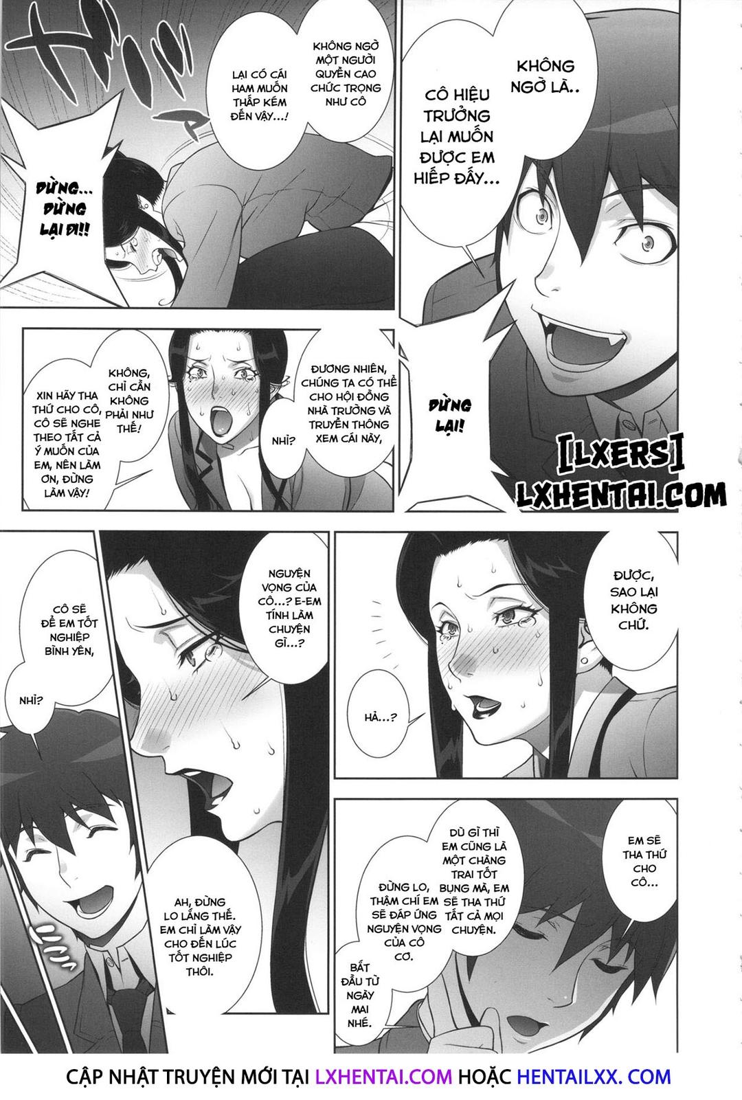 niềm vui của cô hiệu trưởng chapter 1 16