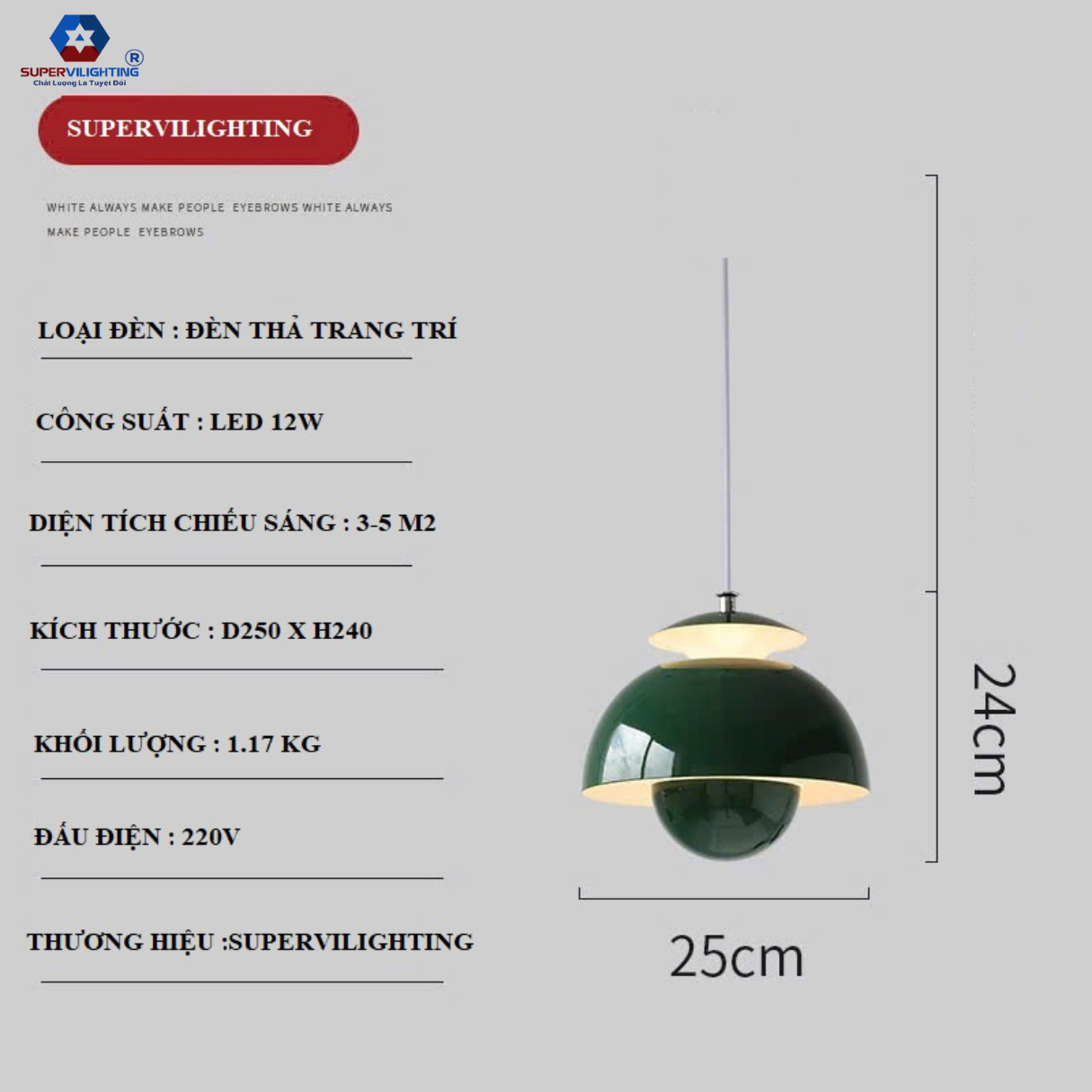 Đèn treo trần nhà trang trí phòng khách phòng ngủ bàn ăn hiện đại THATAUVUTRU bảo hành 24 tháng