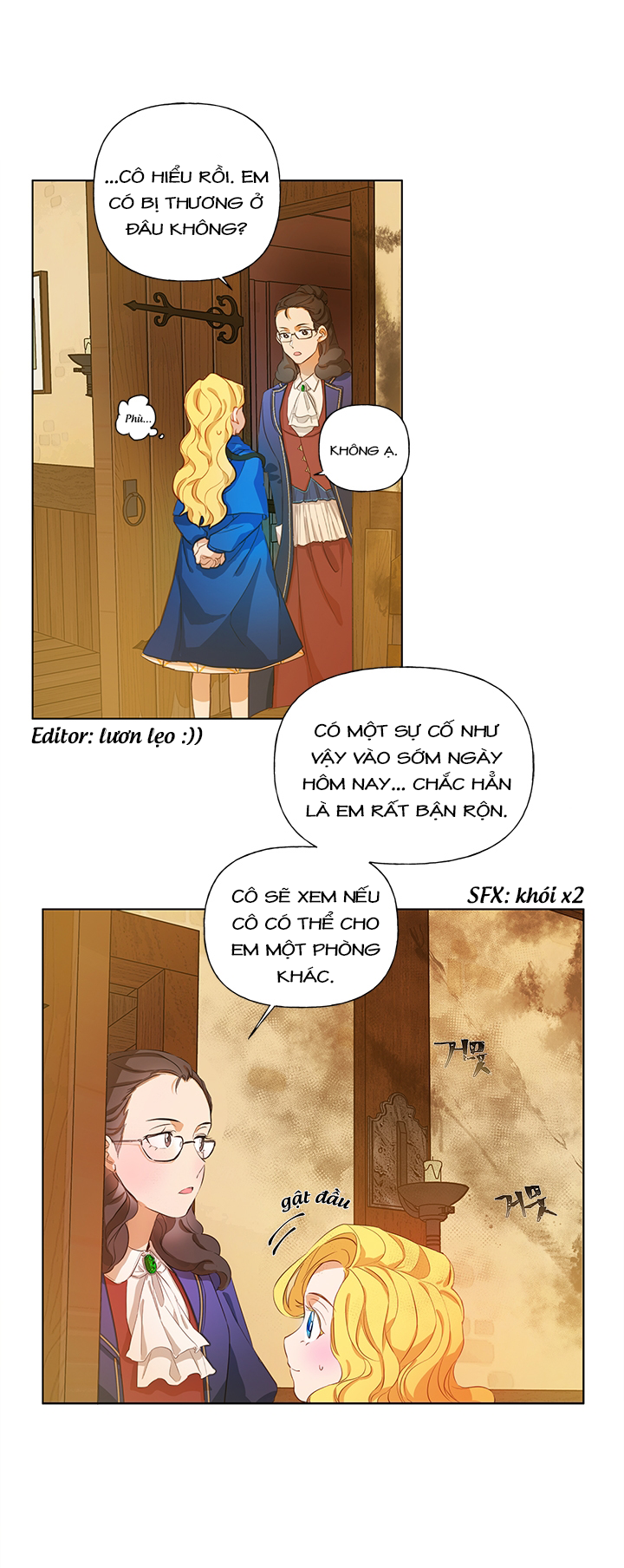 nhà nguyên tố tóc vàng chapter 17 39