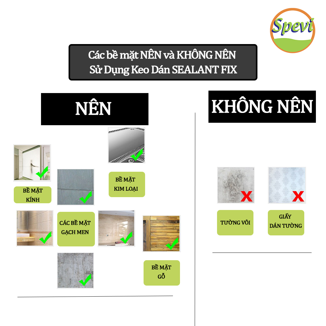 Keo dán siêu chắc Sealant Fix - Giải pháp thay thế đinh vít