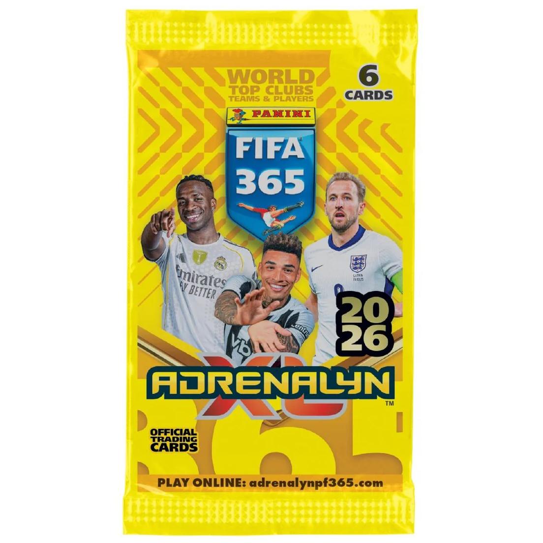 Hộp Giấy Thẻ Hình Fifa 365 2026 Adrenalyn - Panini