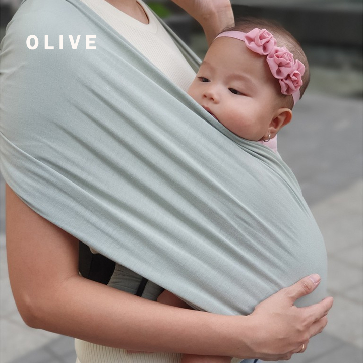 Địu Vải Thoáng Khí, Mềm Mại Embe Sling Dòng Flex Plus Cho Bé Từ 0-24 Tháng Tuổi