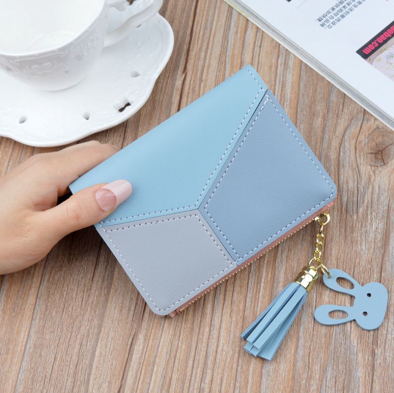 Ví nữ ngắn cầm tay 3 màu