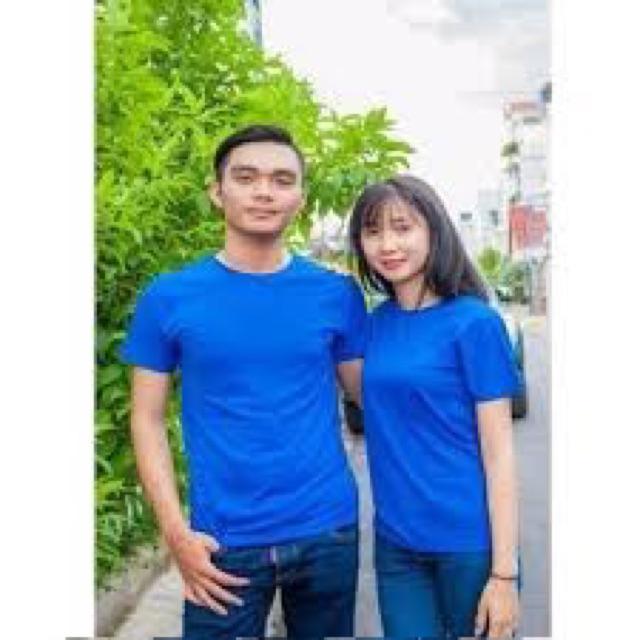 Áo thun trơn nam nữ có bigsize