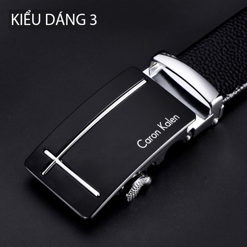 Thắt lưng/ dây nịt nam da bò cao cấp mã 74230DIE - Kiểu 4