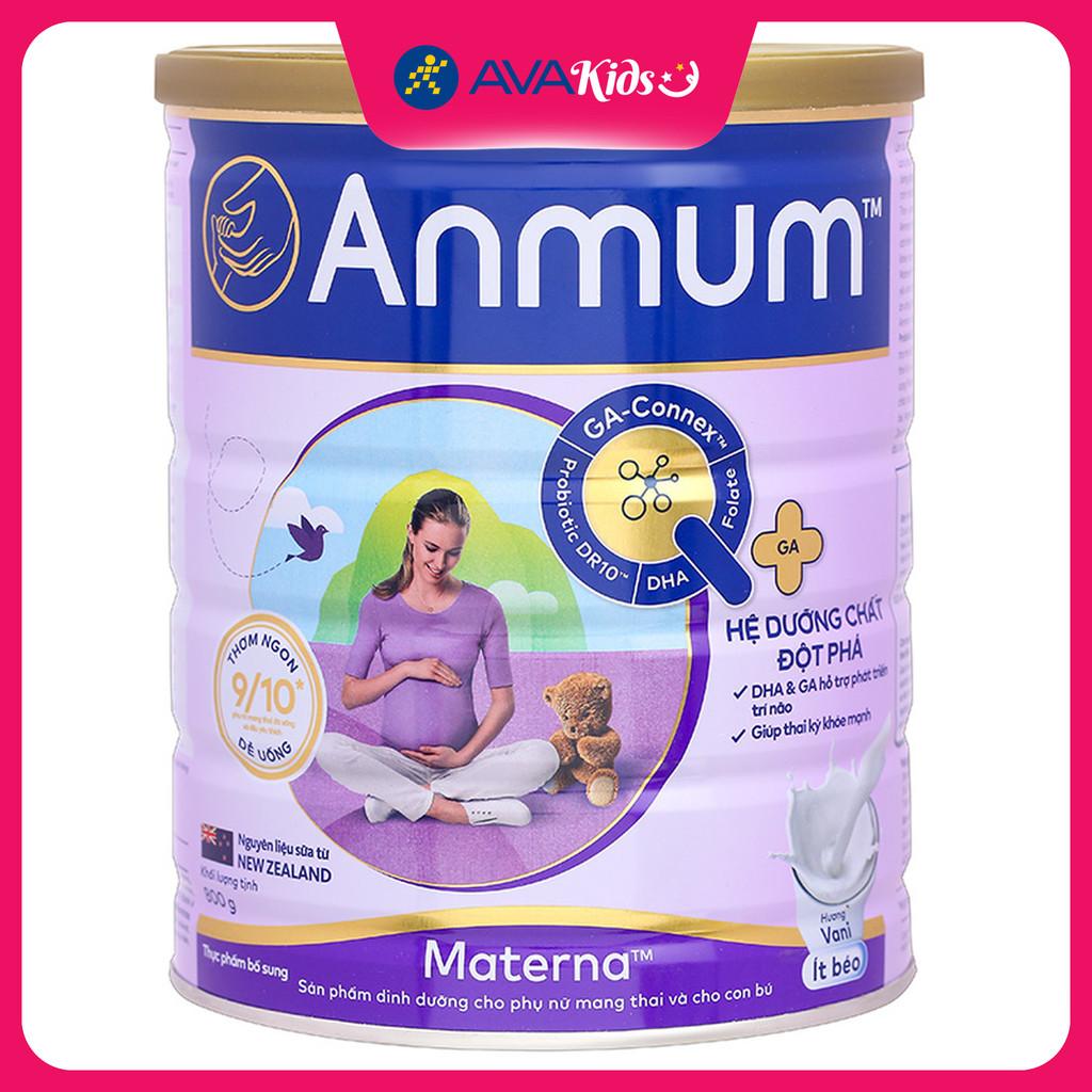 Sữa bầu Anmum Materna hương vani 800g - Hàng Chính Hãng