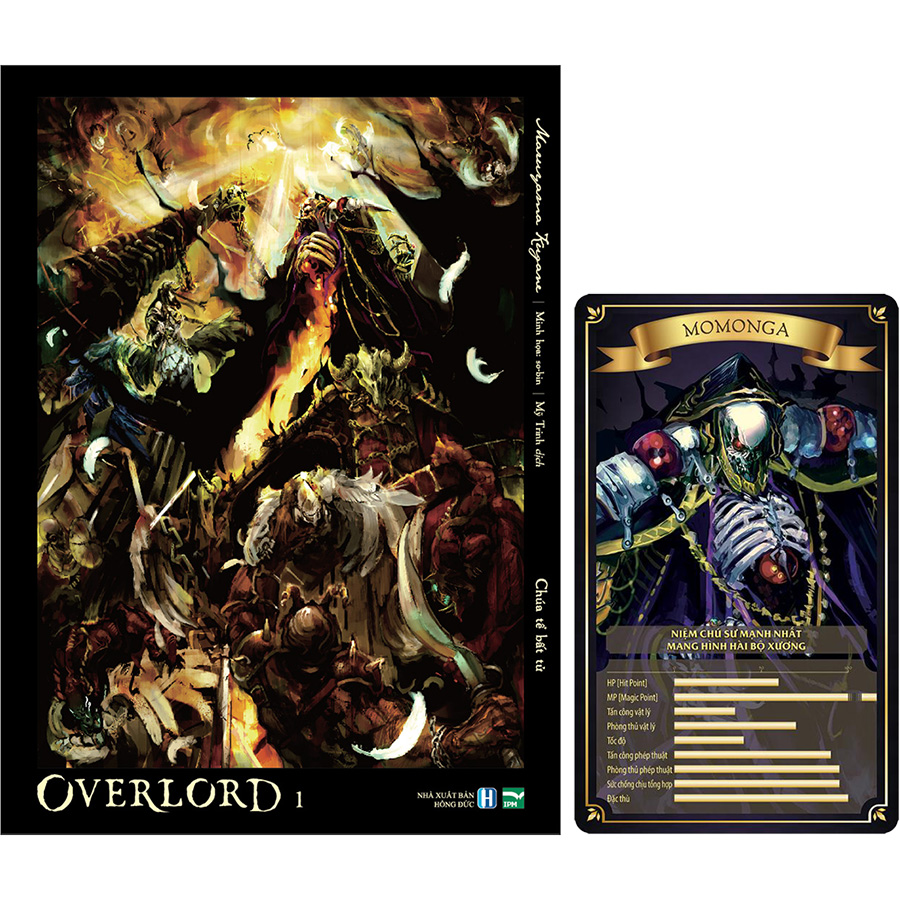 Overlord 1 - Tặng Kèm Thẻ Bài Nhân Vật (Số Lượng Có Hạn)