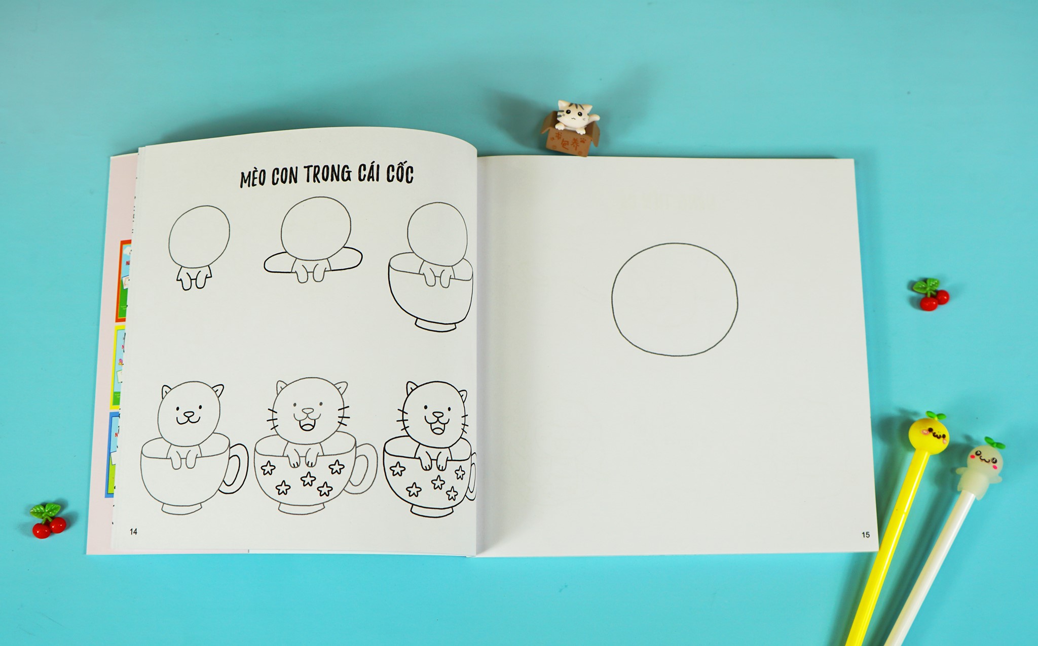 Draw Kawaii in 5 simple steps - Vẽ theo phong cách Kawaii với 5 bước đơn giản