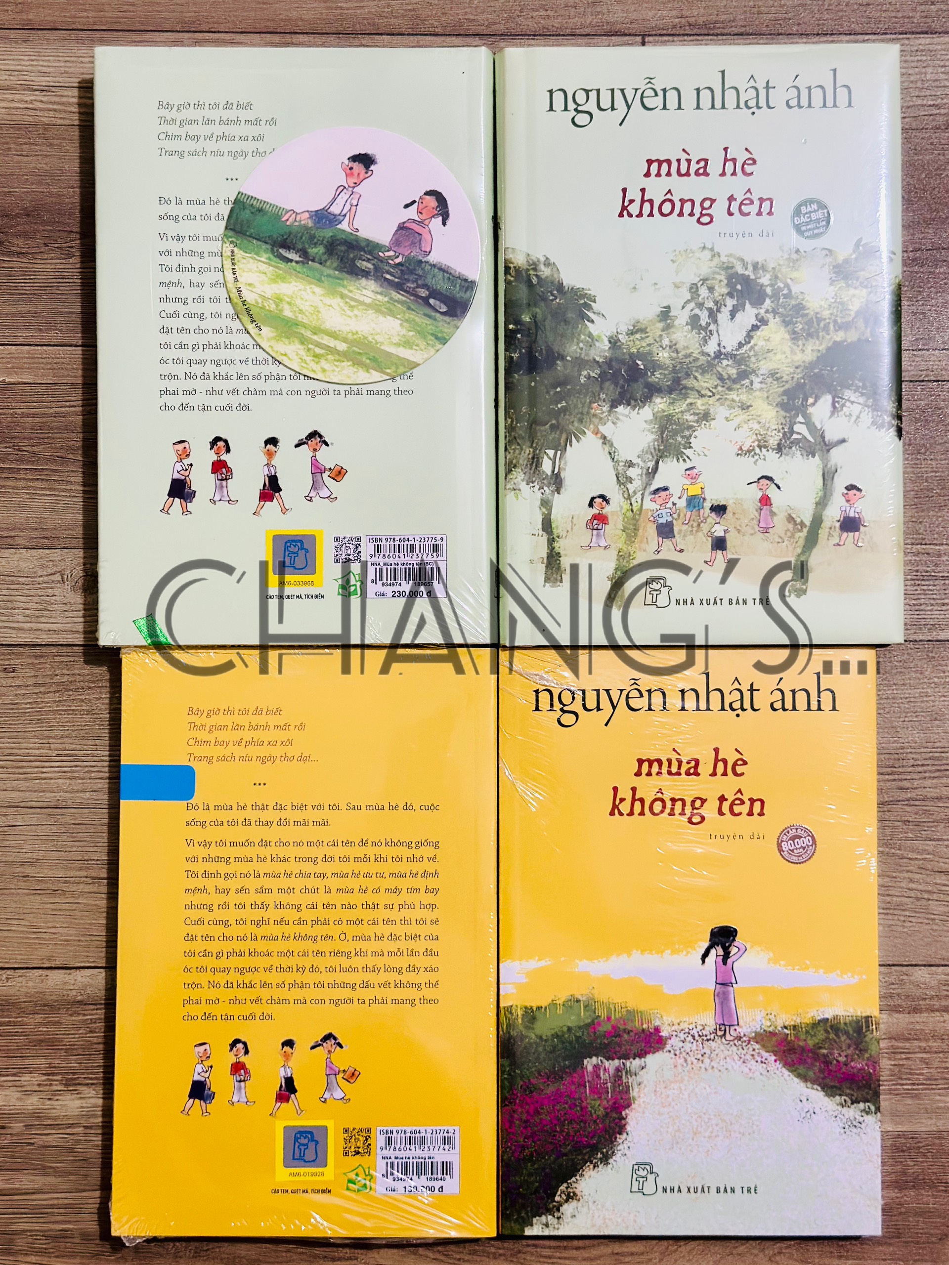 Mùa Hè Không Tên - Bìa Cứng - Tặng Kèm Bookmark 2 Mặt + Poster Tranh + Lót Ly Ngẫu Nhiên + Chữ Ký Tác Giả Ngẫu Nhiên