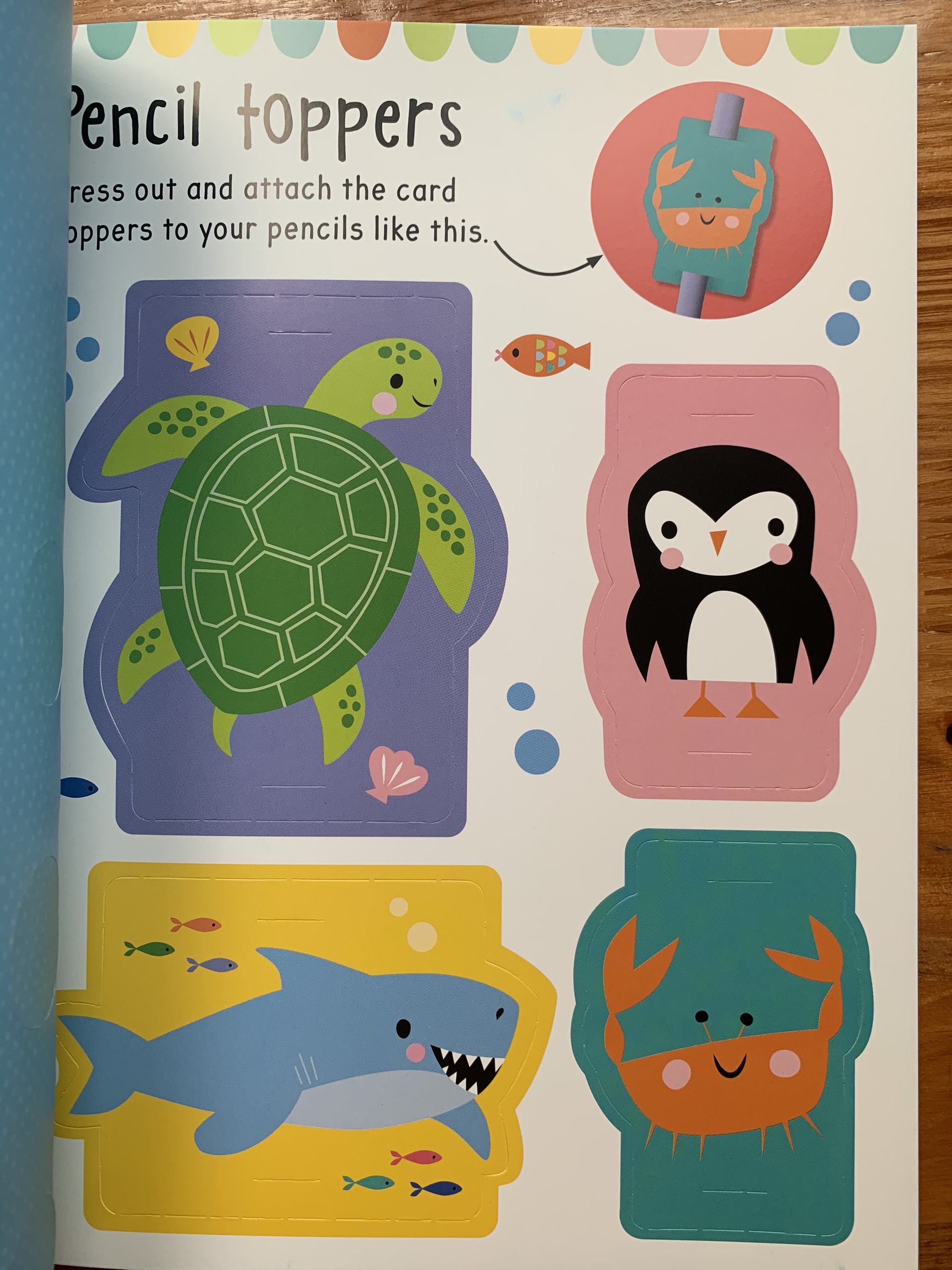 Sách tương tác sticker – Sinh vật dưới đại dương - Ocean Creatures (Sticker activity book)