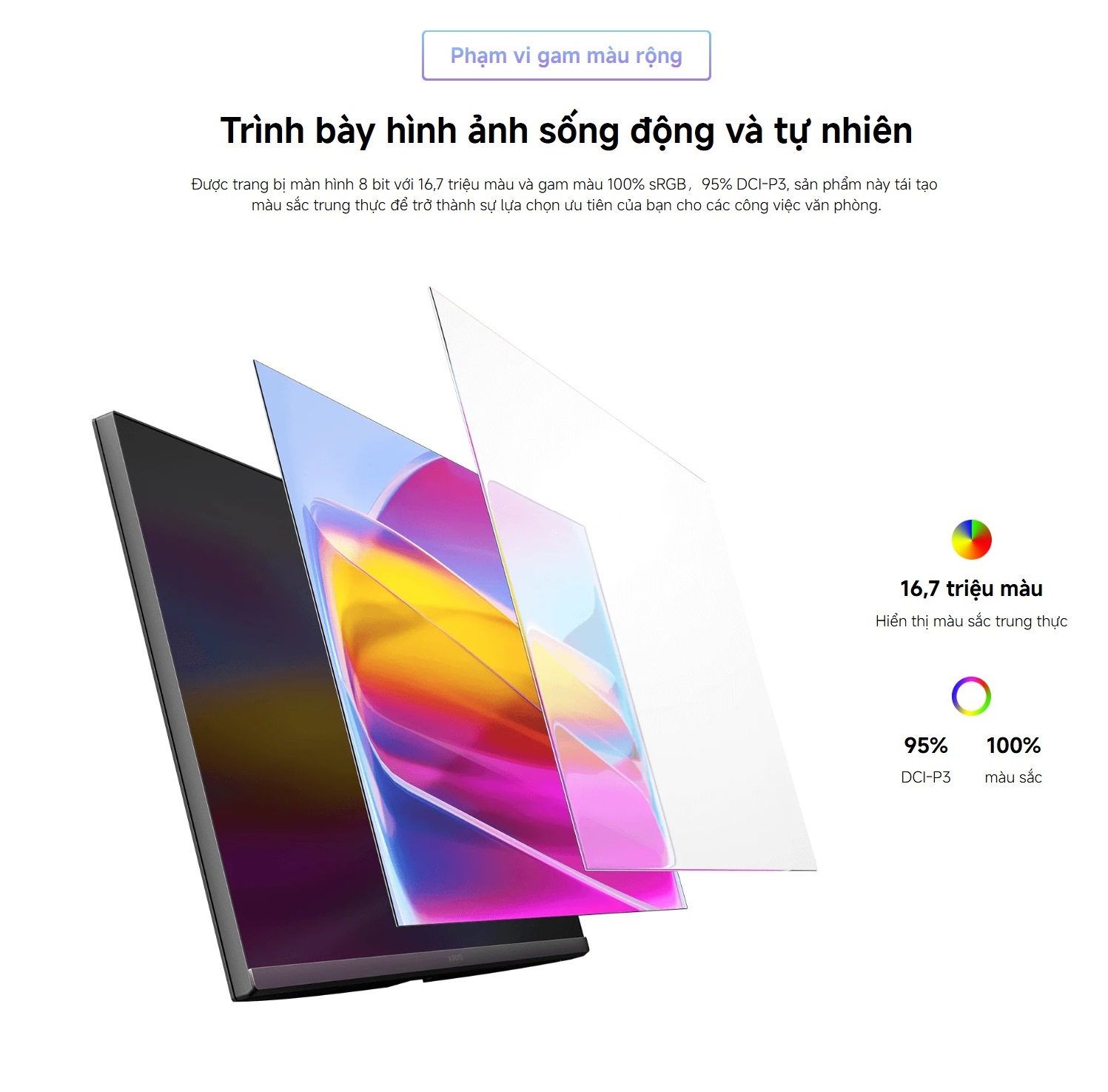 Màn Hình Máy Tính Xiaomi 2K Monitor A27Qi EU 27inch / LCD IPS / 100Hz / 2K / 6ms - Phiên Bản Quốc Tế, Bảo Hành 36 Tháng