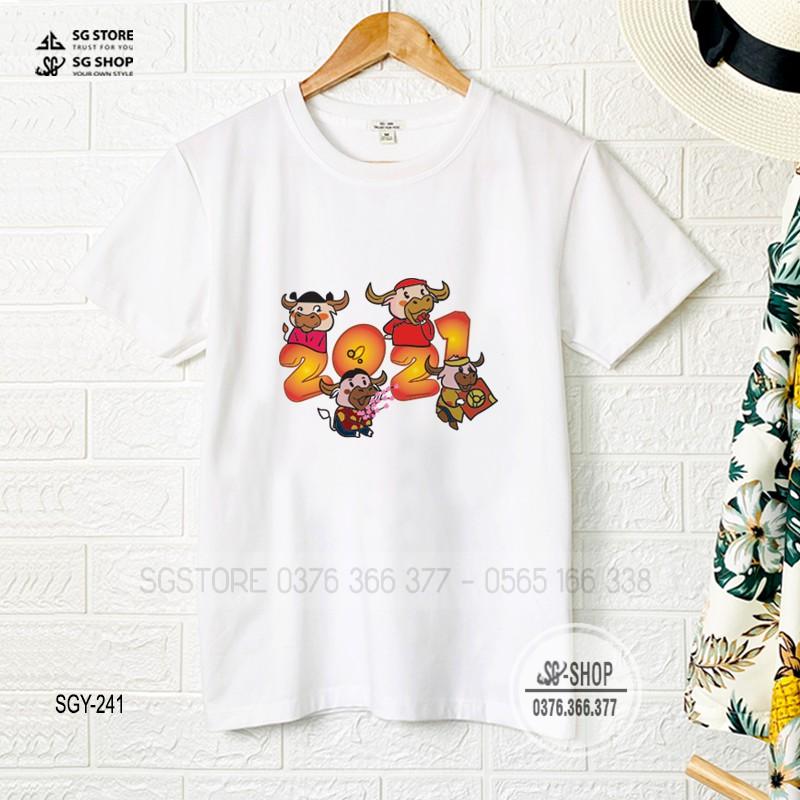 Áo thun 2021 - Mẫu Tân Sửu - Đủ size cho gia đình | SGSHOP