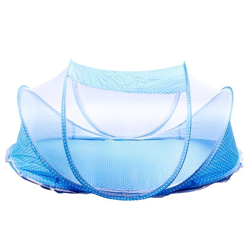 Màn, mùng, nôi chụp cho bé có nhạc