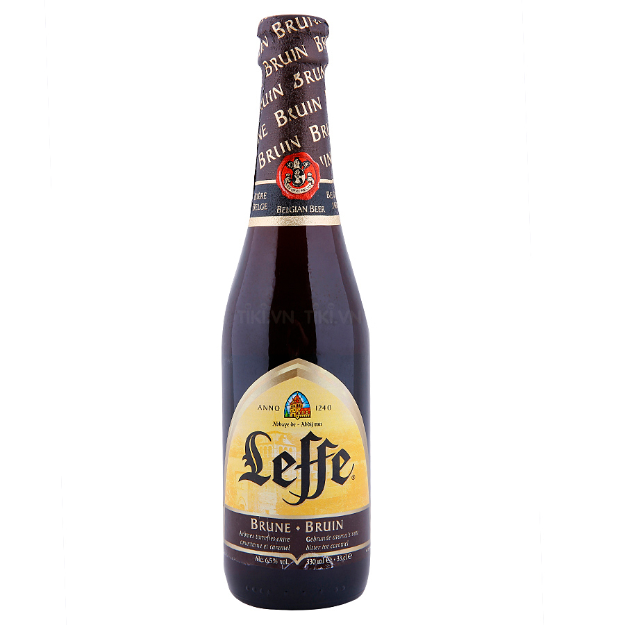 Bia Leffe Brune Nâu 330ml 6 chai