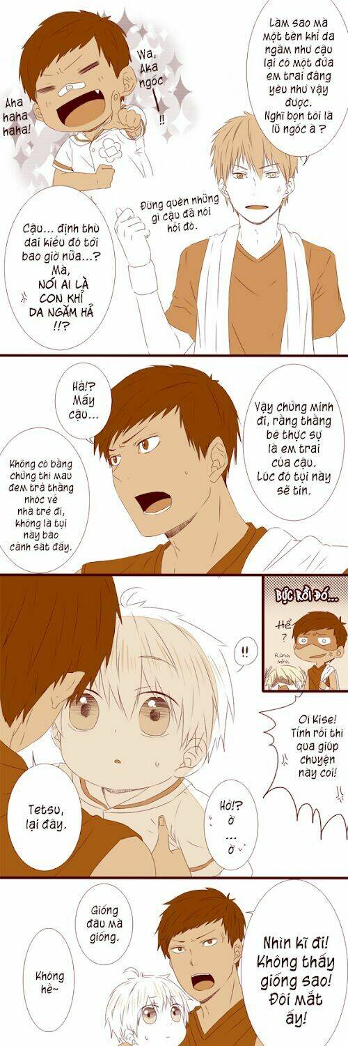 kuroko – tuyển thủ vô hình: my little brother chapter 3 5