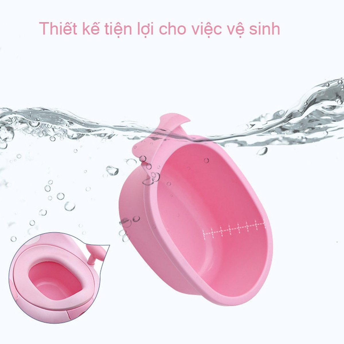 Bô vệ sinh trẻ em - Bệ ngồi toilet trẻ em - Bô trẻ em -Bô siêu xinh xắn cho baby