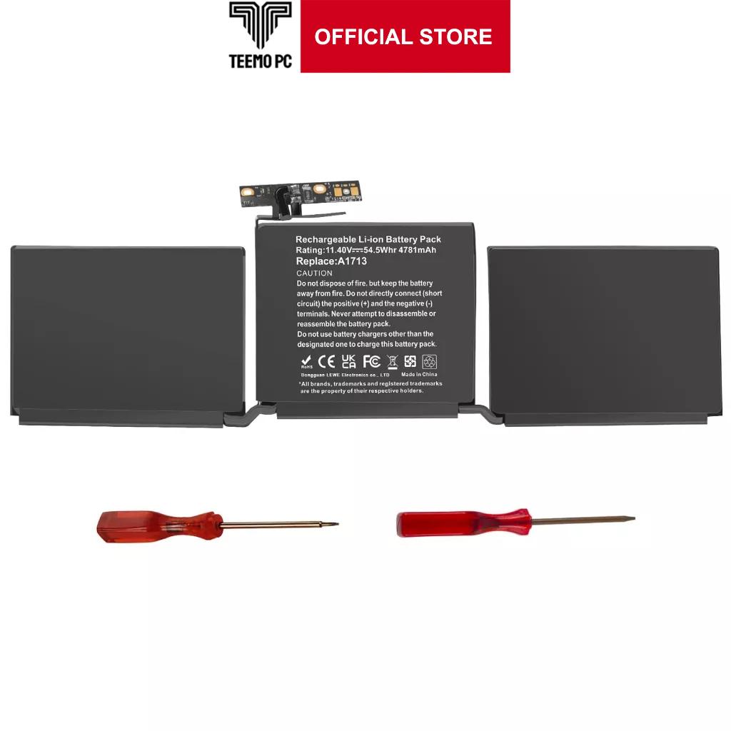 Pin Tương Thích Cho Macbook Pro Retina 15 Inch A1708 2016 – 2017 TEEEMO PC Hàng Nhập Khẩu New Seal