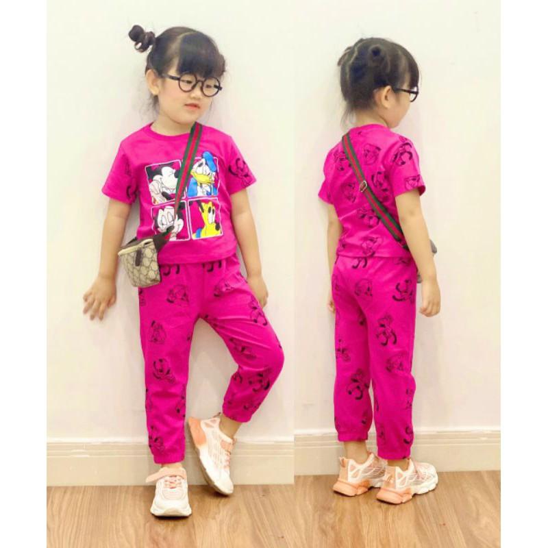 Bộ áo croptop quần dài siêu cưng - Đồ bộ trẻ em