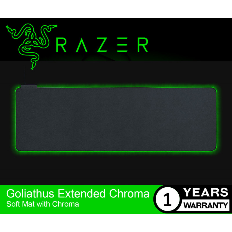 Tấm lót chuột Razer Goliathus Chroma Extended-Soft Mat-Chroma_Mới, hàng chính hãng