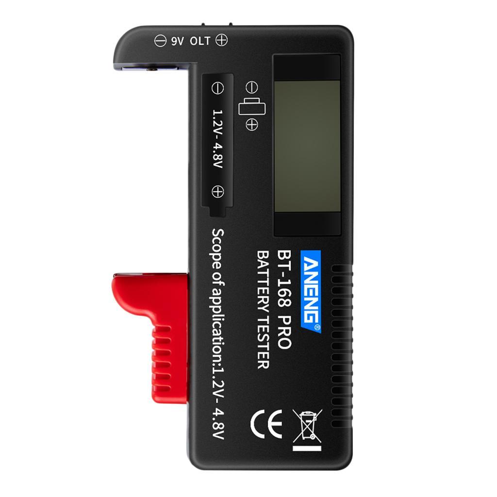 Instant  LCD Battery Capacity Indicator  for All 9V Batteries