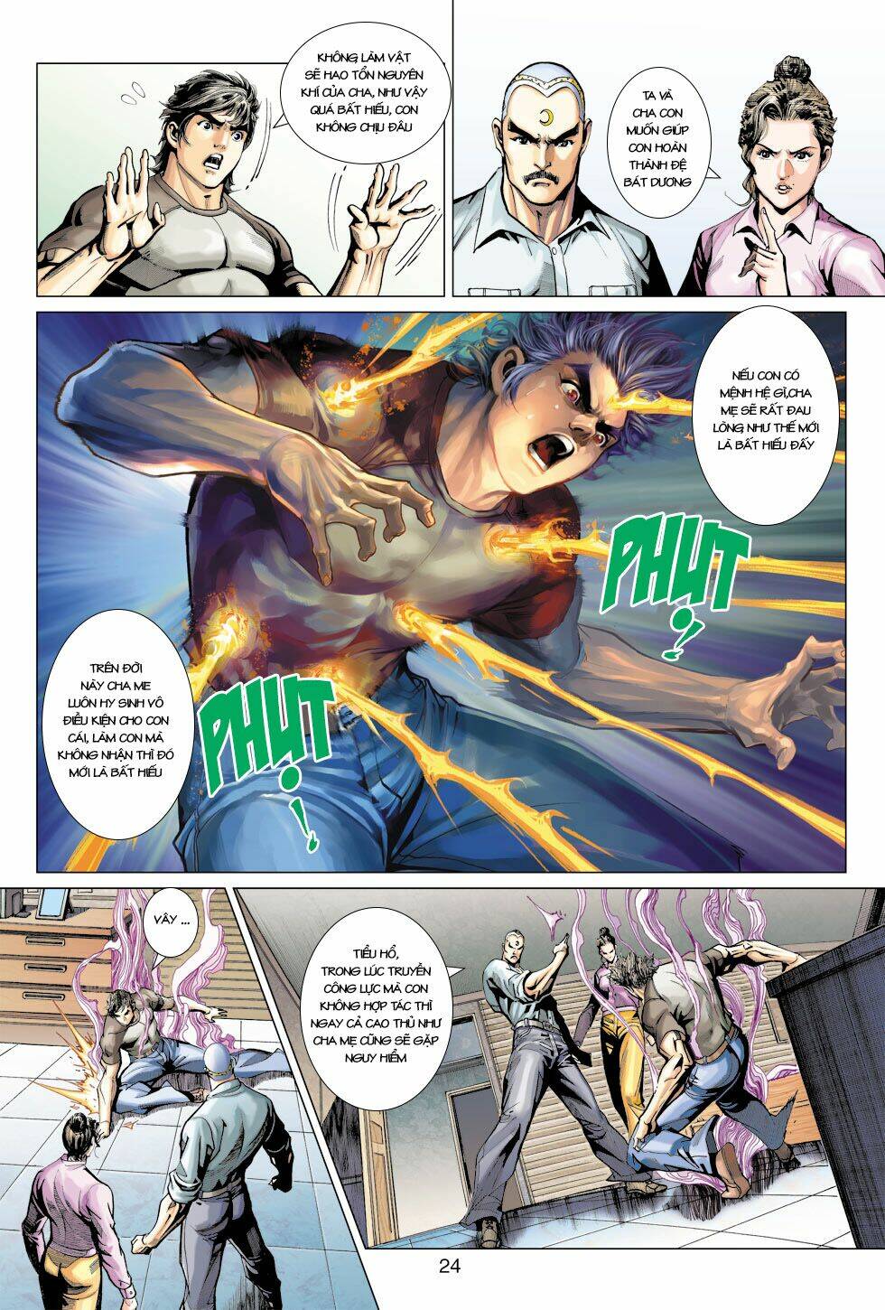 tân tác long hổ môn chapter 392 23