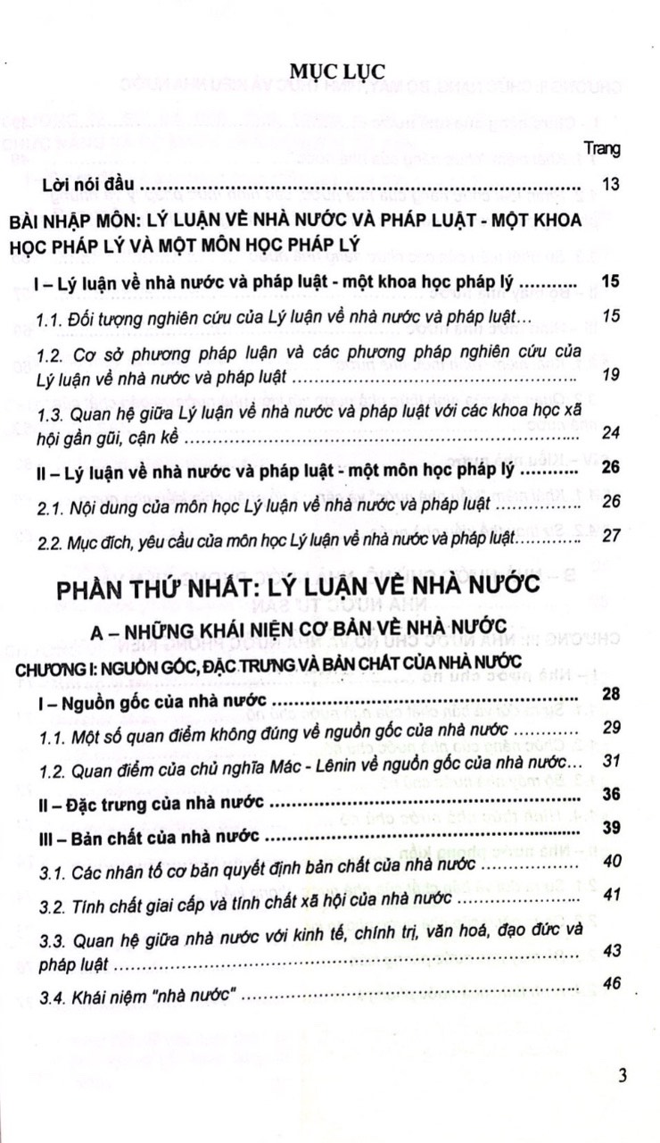 Giáo Trình Lý Luận Về Nhà Nước Và Pháp Luật ( Dùng Cho Đào Tạo Đại Học Luật Và Trên Đại Học Luật)