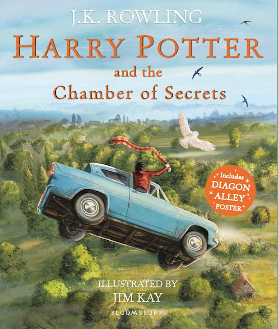 Tiểu thuyết thiếu nhiên tiếng Anh: Harry Potter and the Chamber of Secrets - Illustrated Paperback (Jim Kay)