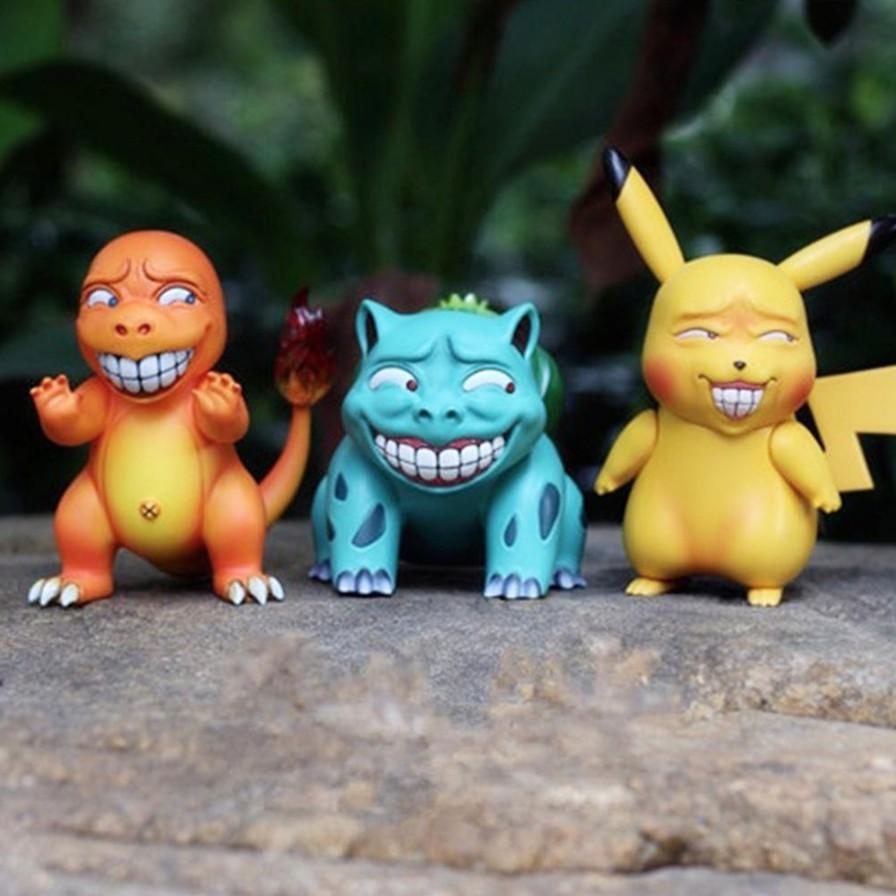 Figure các nhân vật Pokemon hài hước trong phim Pokemon